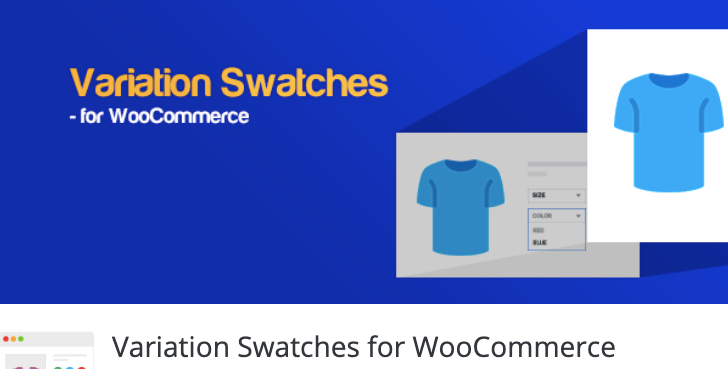 variation swatches for WooCommerce 