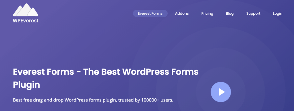 Everest Forms- Best Contact Form for WordPress