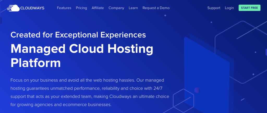 cloudways- wordpres managed hosting