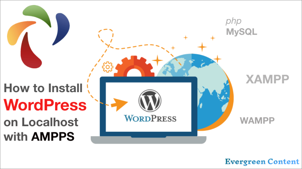 How to install WordPress on localhost with AMPPS