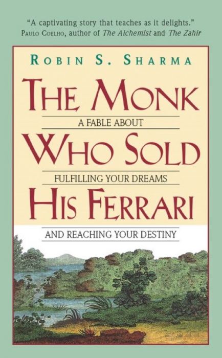 book cover-The-Monk-Who-Sold-His-Ferrari