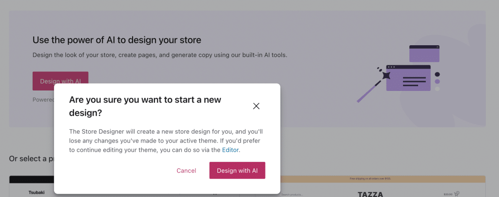 12- let's design store with AI
